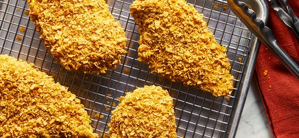 Southern-style oven-fried chicken