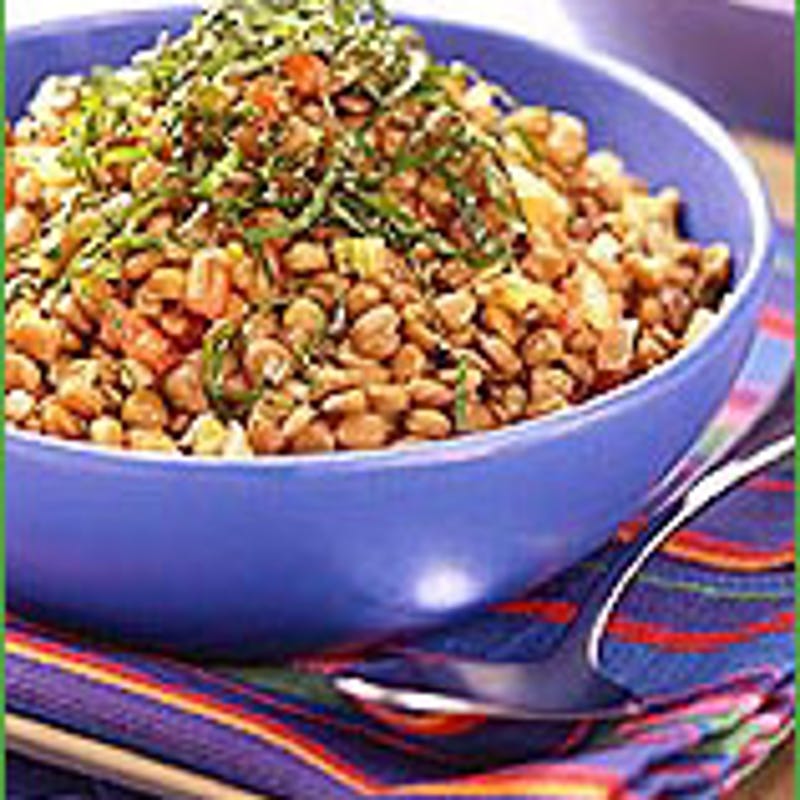 Photo of Lentils with garlic and tomatoes by WW