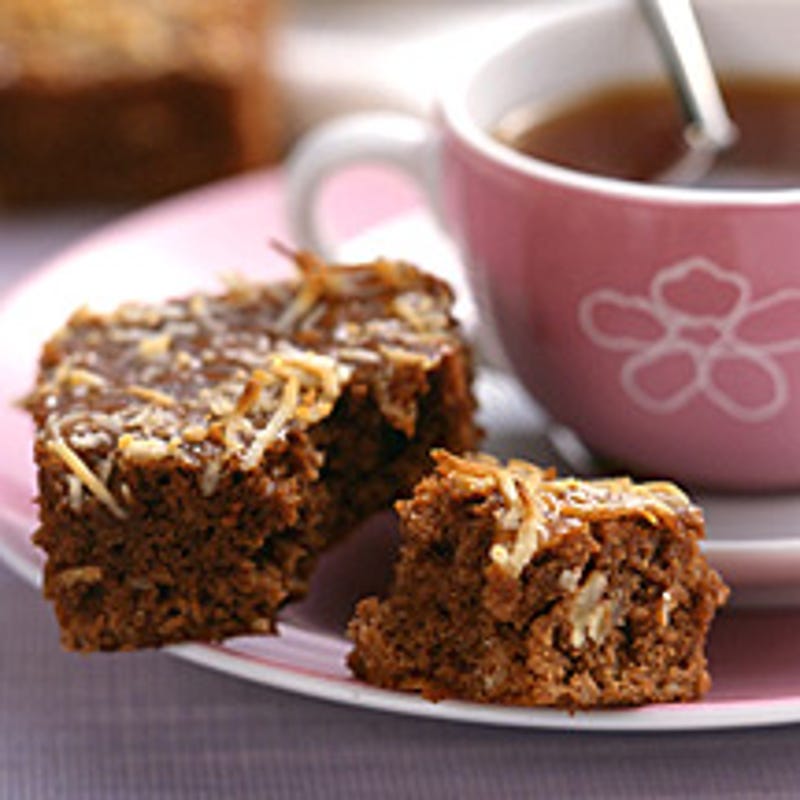 Photo of Nut brownies with caramel-coconut topping by WW