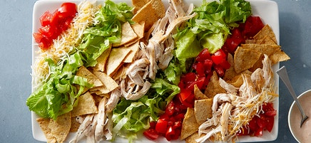 Chicken taco salad