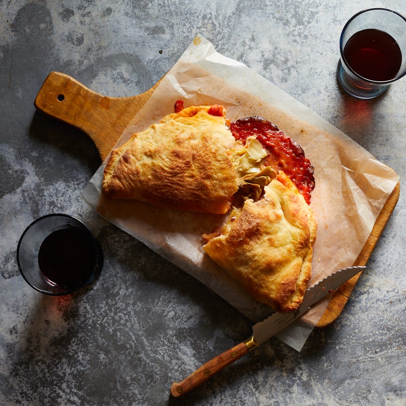 Photo of Tomato artichoke calzone by WW