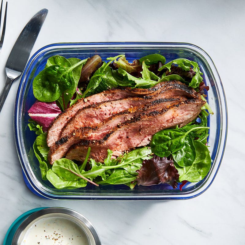 Photo of Steak salad with spicy buttermilk dressing by WW