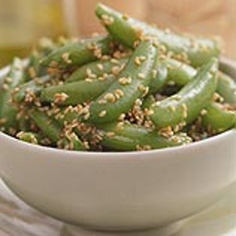Photo of Sesame sugar snap peas by WW