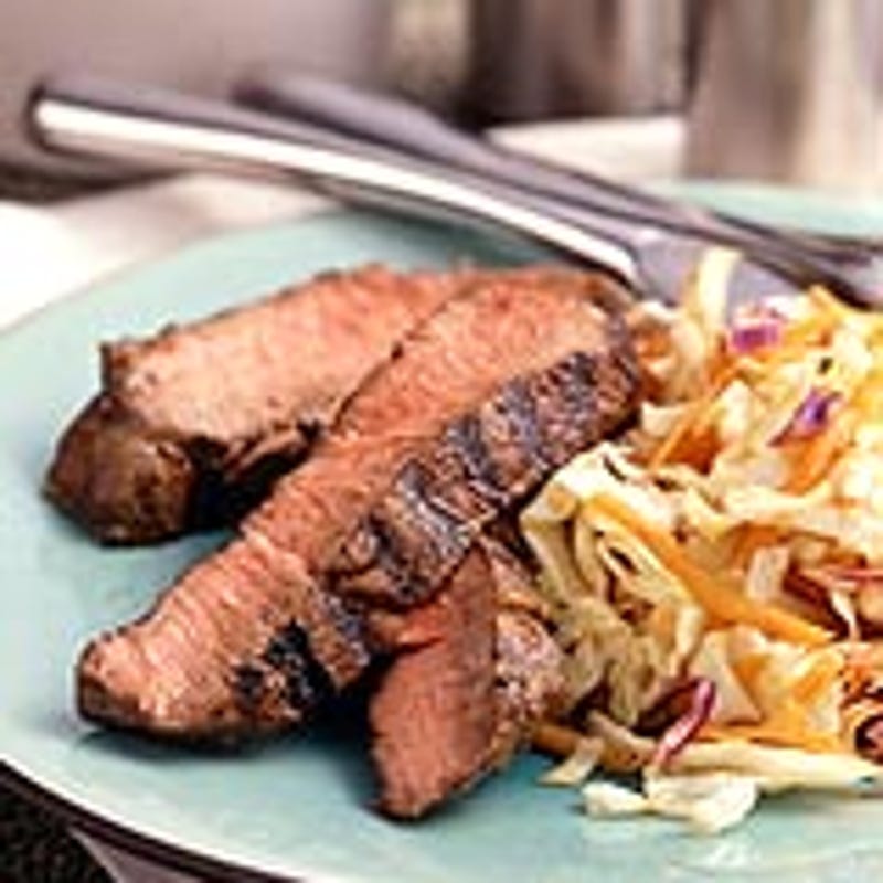 Photo of Grilled beef with wasabi slaw by WW