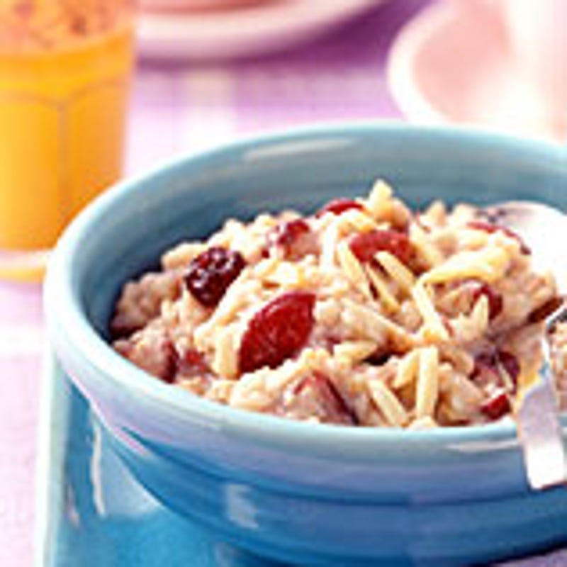 Photo of Cranberry-almond oatmeal by WW
