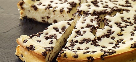 Chocolate chip cheesecake