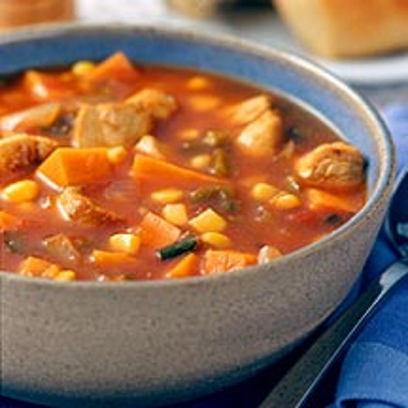 Photo of Southwestern slow cooker chicken and potato soup by WW