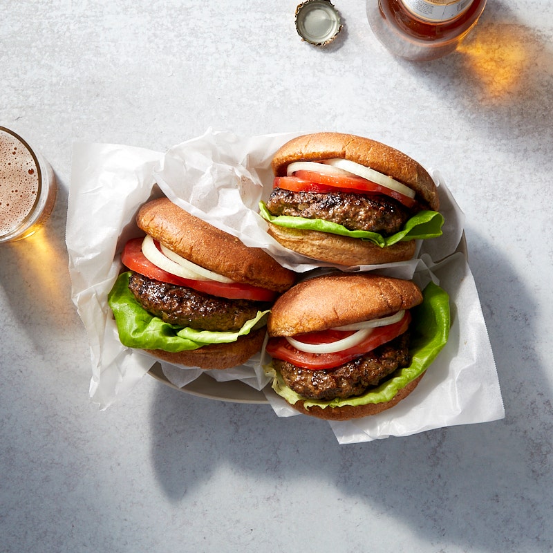 Savory Beef Burgers