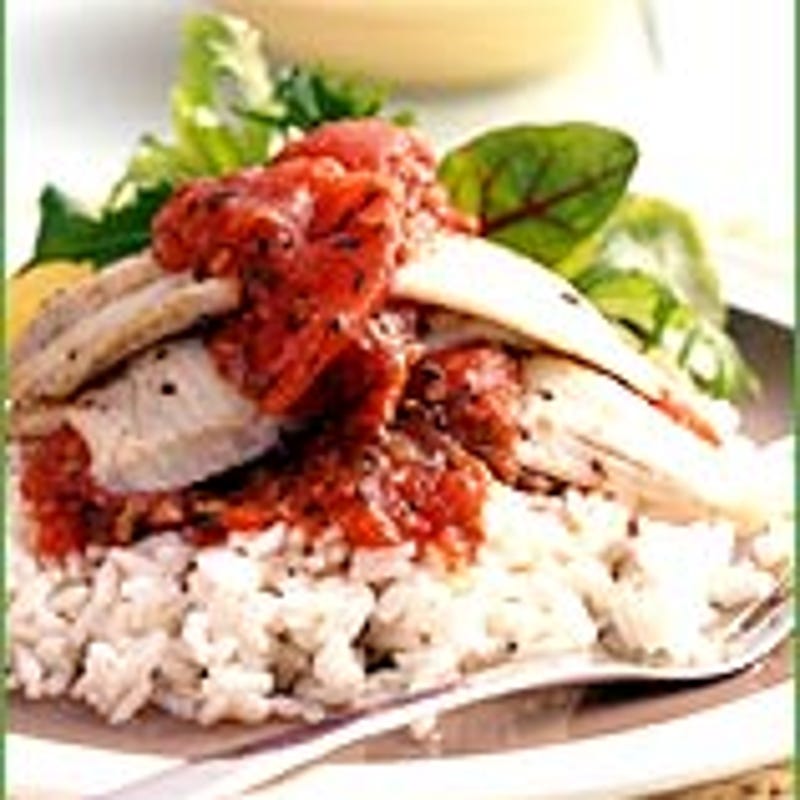 Photo of Tomato and tarragon braised sole by WW