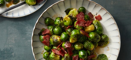 Maple-Roasted Brussels Sprouts