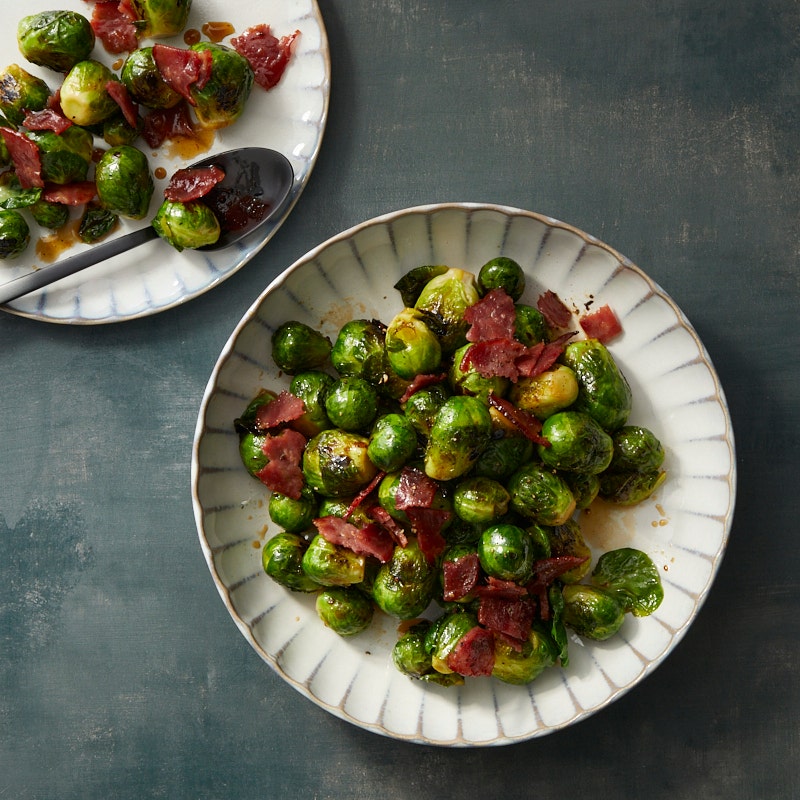 Maple-Roasted Brussels Sprouts