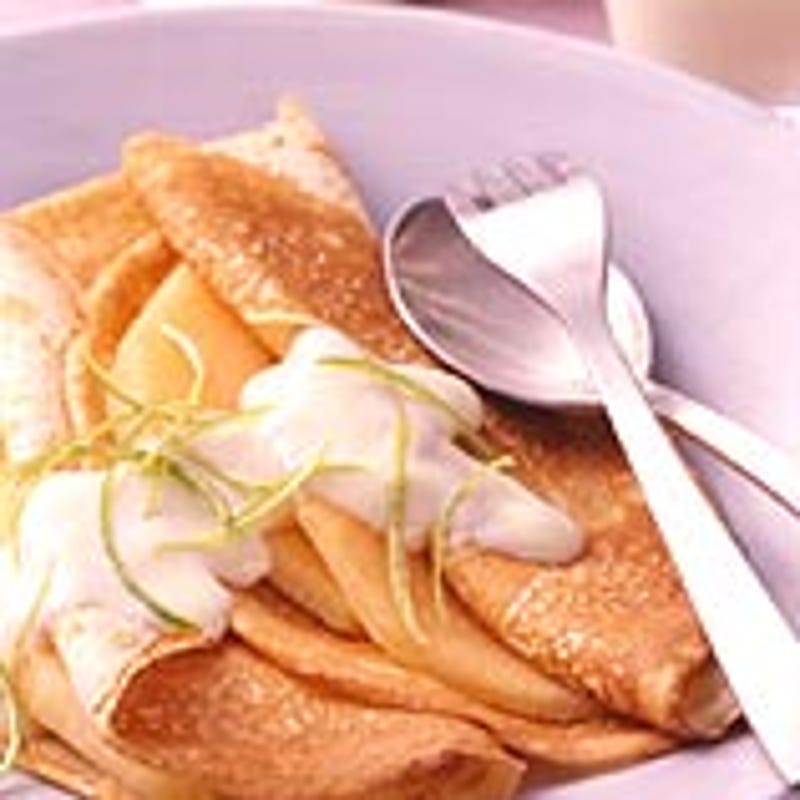 Photo of Fruity crepes with lime sauce by WW