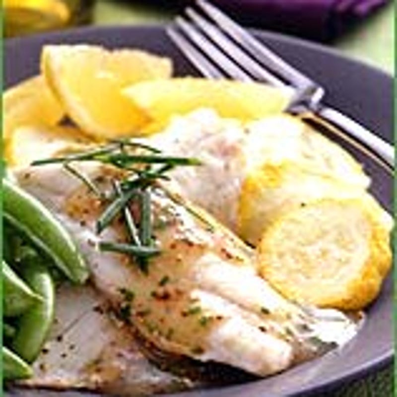 Photo of Lemon-chive sole with baked squash by WW