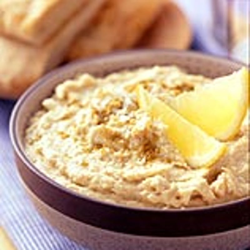 Photo of Cumin pita wedges with spicy hummus by WW