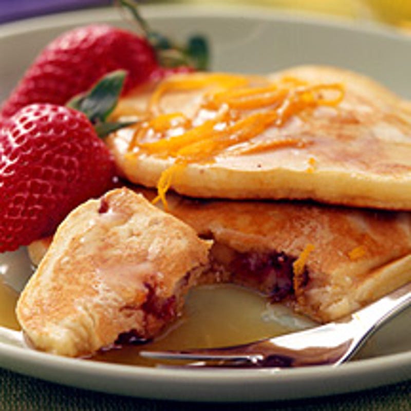 Photo of Orange-cranberry pancakes by WW