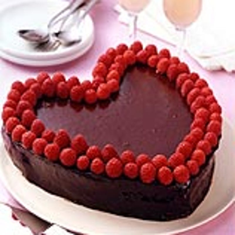 Photo of Chocolate-raspberry heart cake by WW