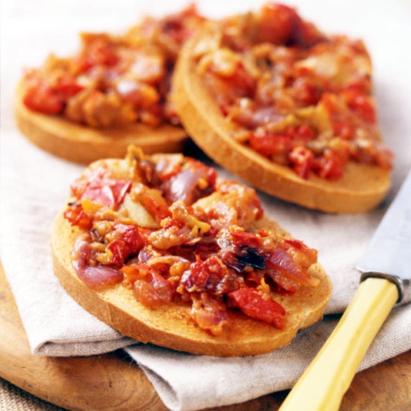 Photo of Roasted eggplant crostini by WW