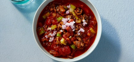 Beef and bean chili