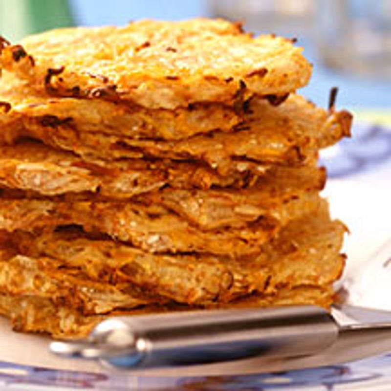 Photo of Hanukkah potato pancakes by WW