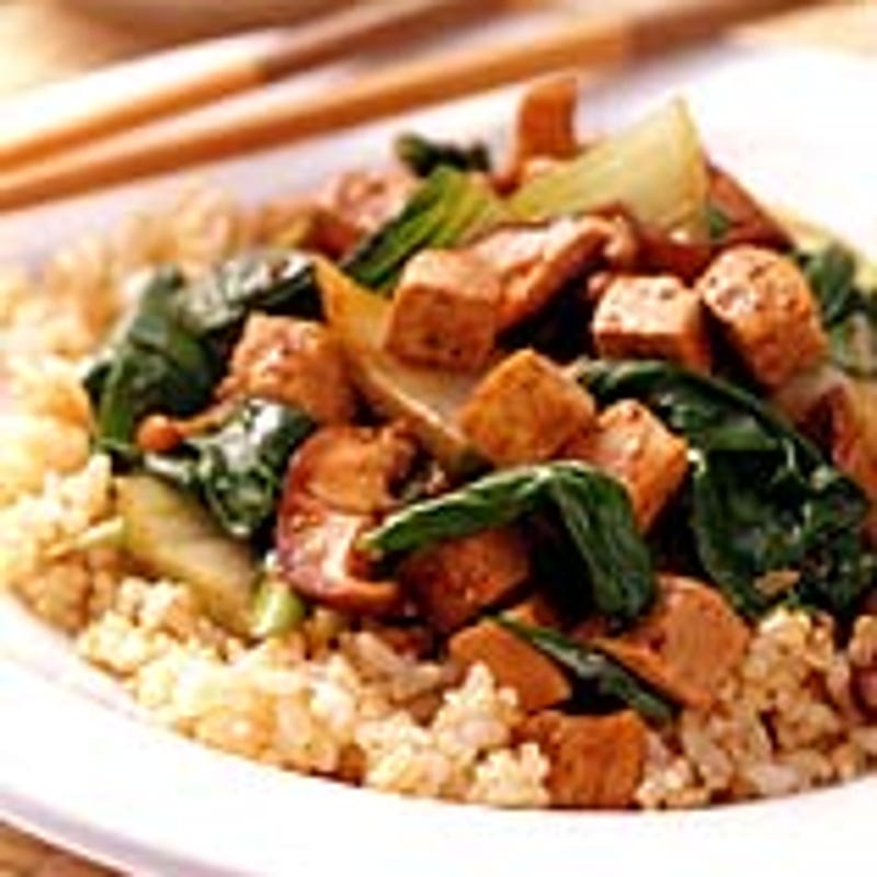 Photo of Bok choy and tofu stir-fry by WW