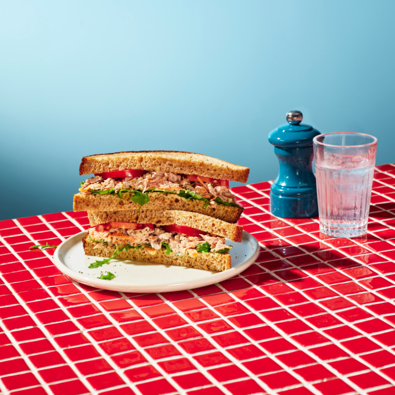 Photo of Lemon-pepper tuna sandwiches by WW