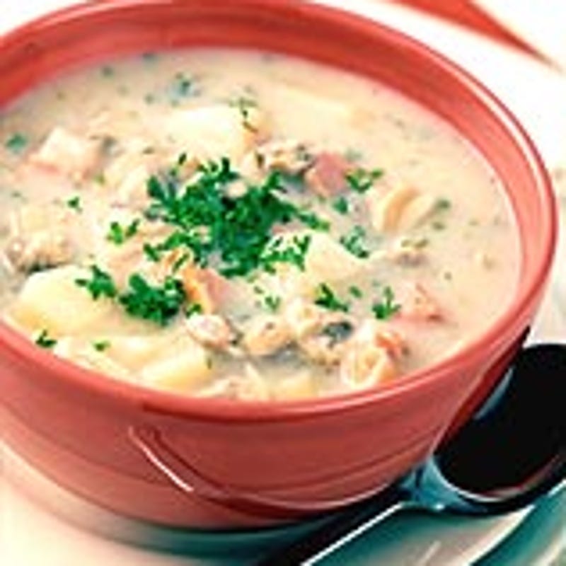 Photo of Recipe renovation: New England clam chowder by WW