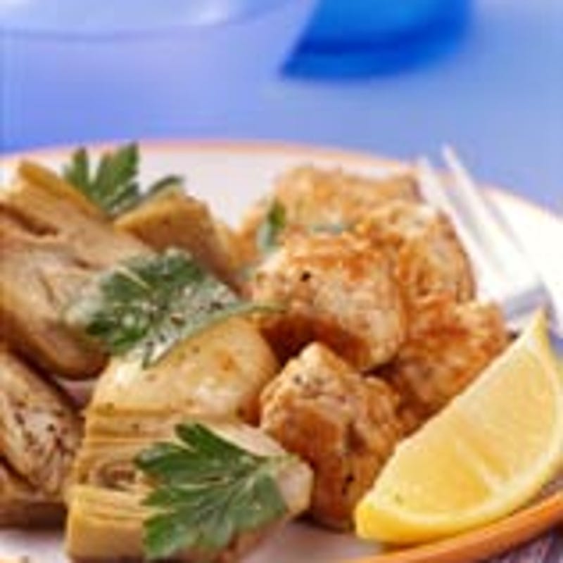 Photo of Greek-style slow cooker meatballs and artichokes by WW