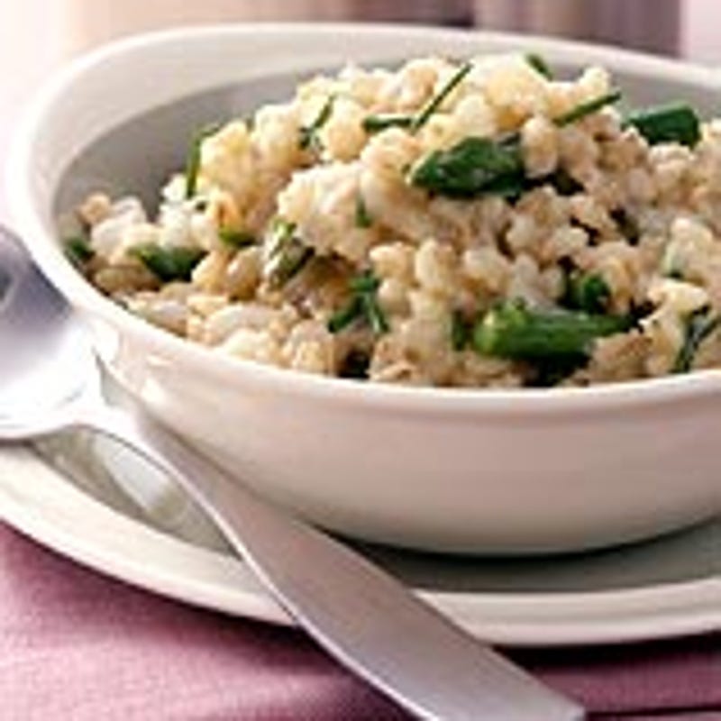 Photo of Barley-asparagus ‘risotto’ with balsamic vinegar by WW