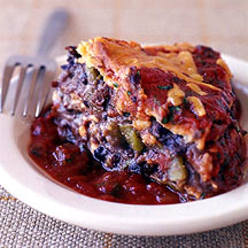 Photo of Mexican bean and tortilla pie by WW