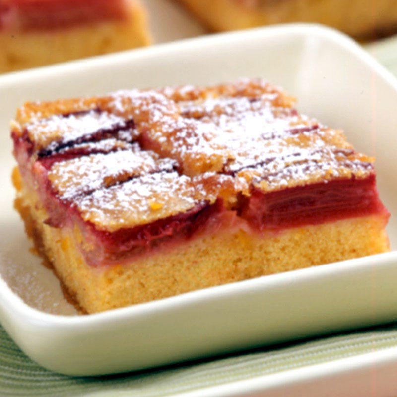 Photo of Rhubarb upside-down cake by WW