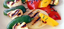 Cuban chicken skewers