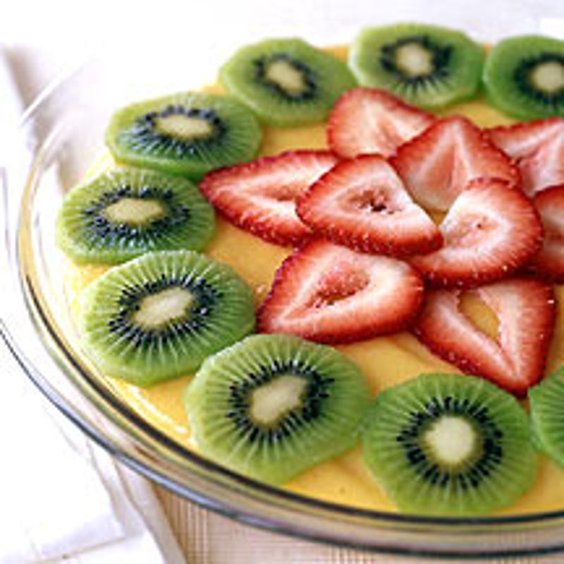 Photo of Strawberry-kiwi banana cream pie by WW