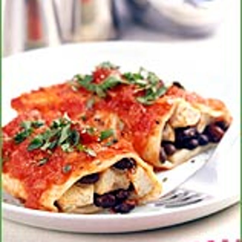 Photo of Roasted tomato and tofu enchiladas by WW