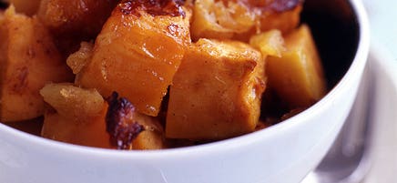 Candied Sweet Potato with Pineapple