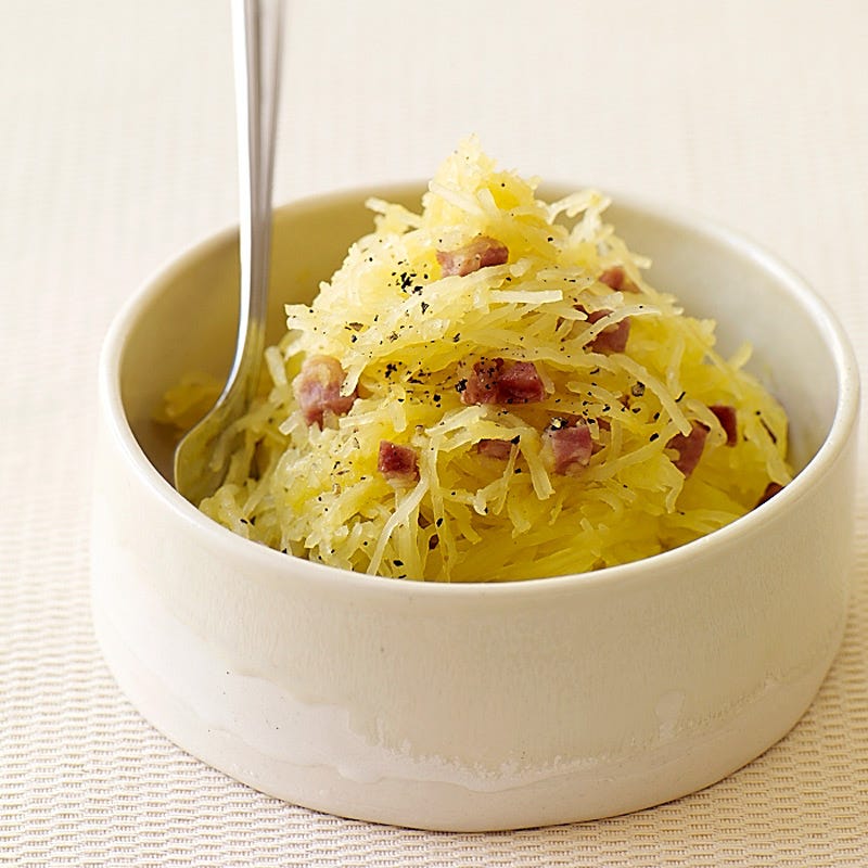 Photo of Garlicky-Kielbasa Spaghetti Squash by WW