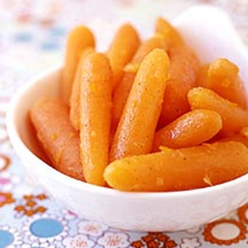 Photo of Sweet-orange roasted baby carrots by WW