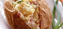Scallion and Bacon Twice-Baked Potatoes