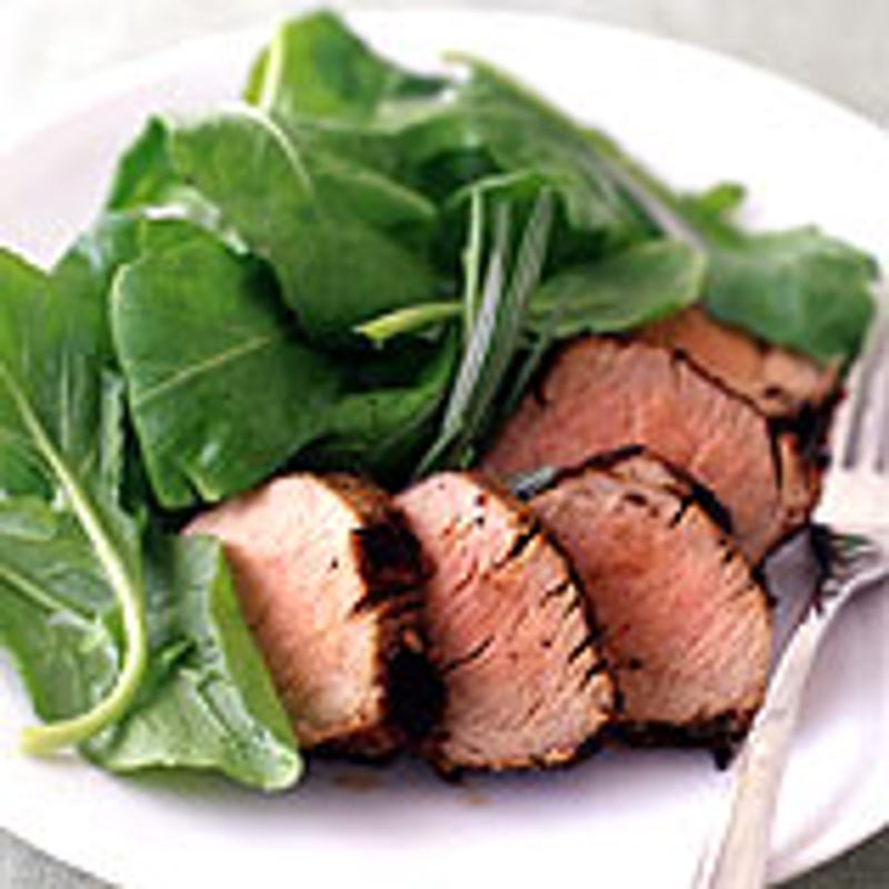 Photo of Rosemary and Garlic Grilled Pork Loin by WW