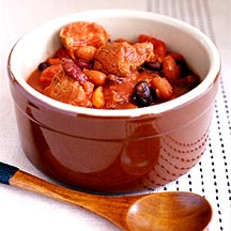 Photo of Three-Bean and Pork Slow Cooker Chili by WW