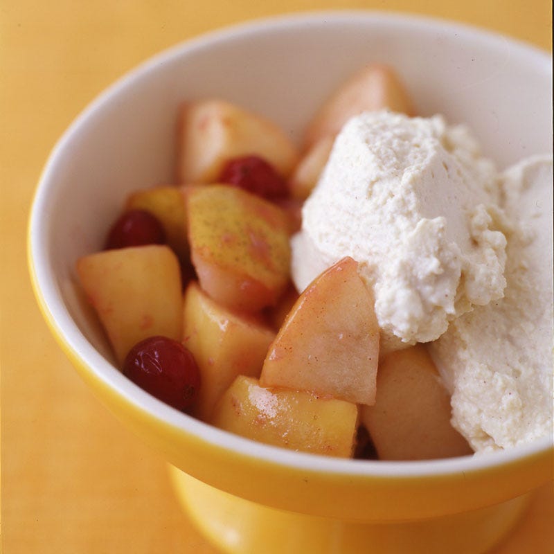 Photo of Autumn fruit with tofu whipped topping by WW