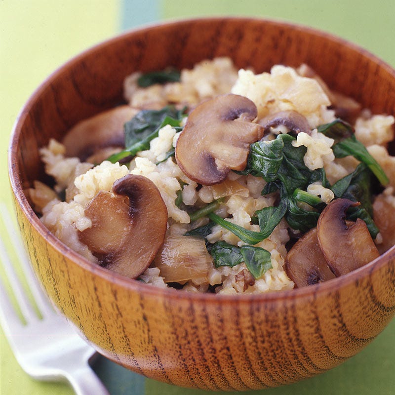 Photo of Caramelized onion, mushroom and bulgur pilaf by WW