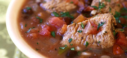 Jerk turkey slow cooker soup