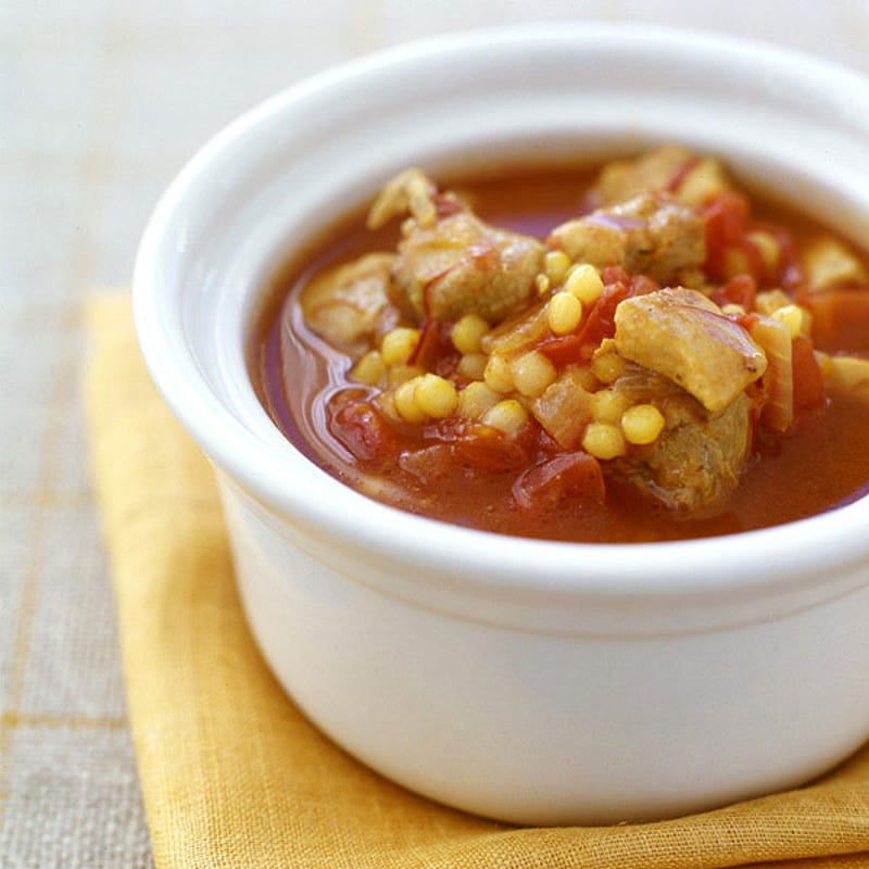 Photo of Moroccan chicken soup with saffron by WW