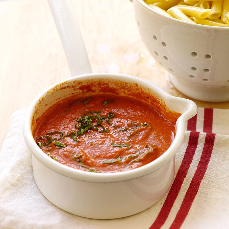 Photo of Creamy tomato sauce by WW
