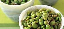 Indian-flavored edamame