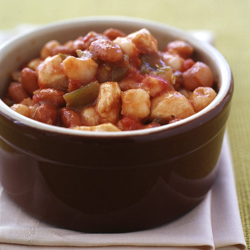 Photo of Tomatillo chicken and hominy stew by WW