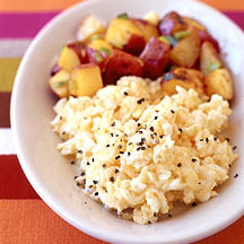 Photo of Scrambled Egg Whites with Cheese and Home Fries by WW