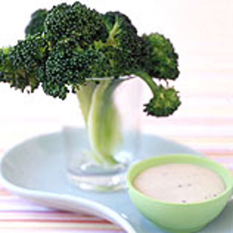 Photo of Broccoli ‘trees’ with honey-Dijon dipping sauce by WW
