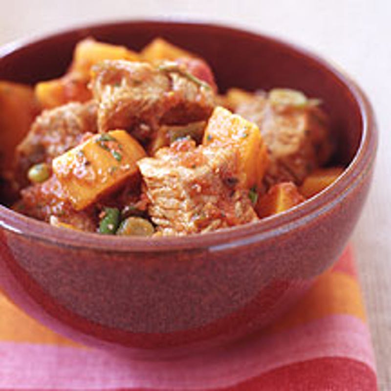 Photo of Mexican-style pork and sweet potato slow cooker stew by WW