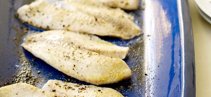 Broiled tilapia